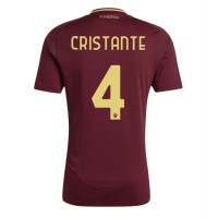 AS Roma Bryan Cristante #4 Hjemmedrakt 2024-25 Kortermet